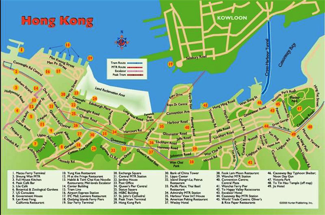 Hong Kong Maps